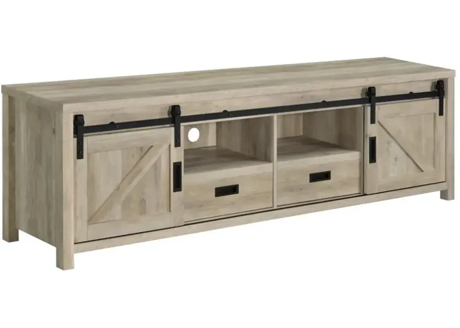 Madra - 2-Door Engineered Wood TV Stand