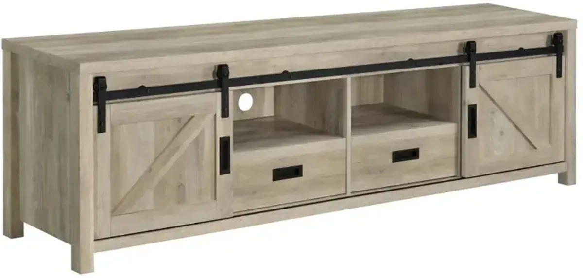 Madra - 2-Door Engineered Wood TV Stand