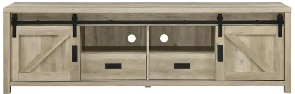 Madra - 2-Door Engineered Wood TV Stand