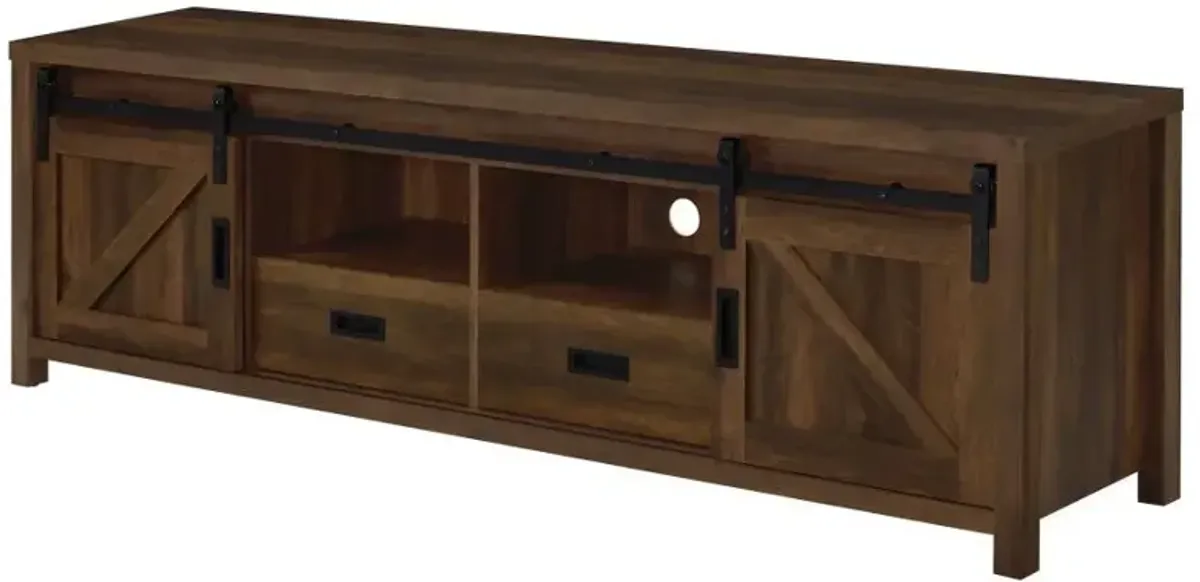 Madra - 2-Door Engineered Wood TV Stand