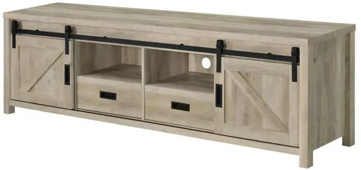 Madra - 2-Door Engineered Wood TV Stand