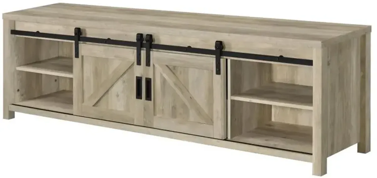 Madra - 2-Door Engineered Wood TV Stand