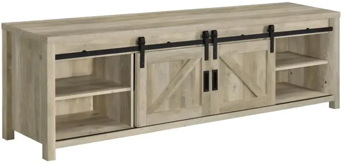 Madra - 2-Door Engineered Wood TV Stand