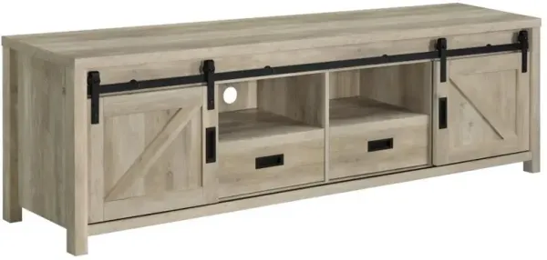 Madra - 2-Door Engineered Wood TV Stand