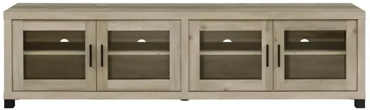 Sachin - 4-Door Engineered Wood TV Stand