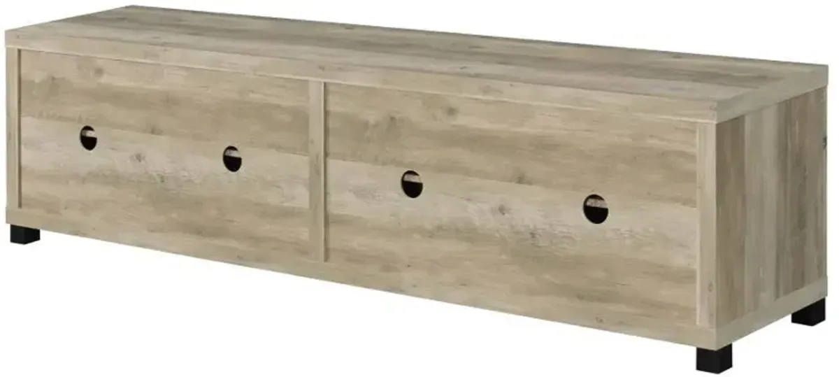 Sachin - 4-Door Engineered Wood TV Stand