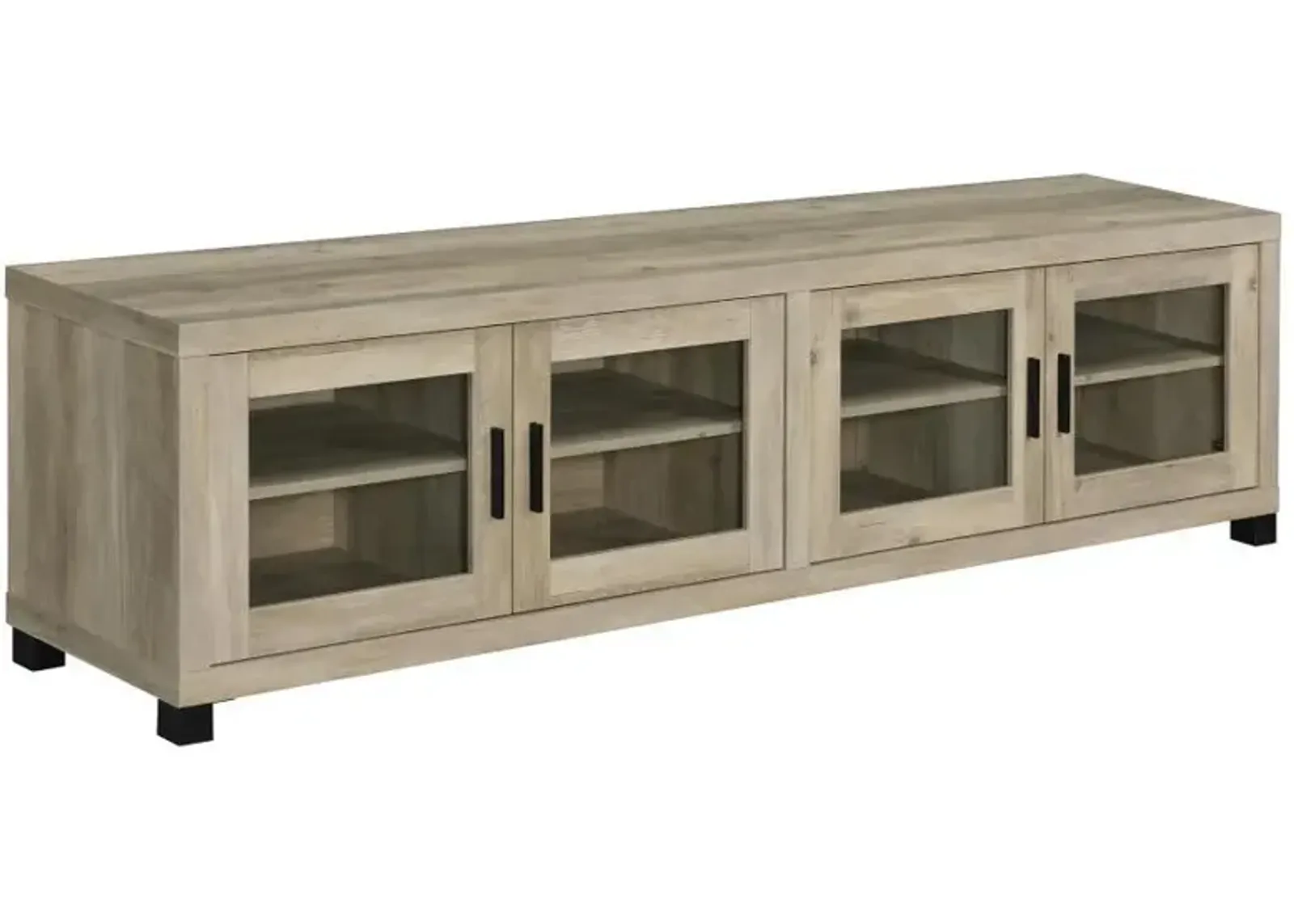 Sachin - 4-Door Engineered Wood TV Stand