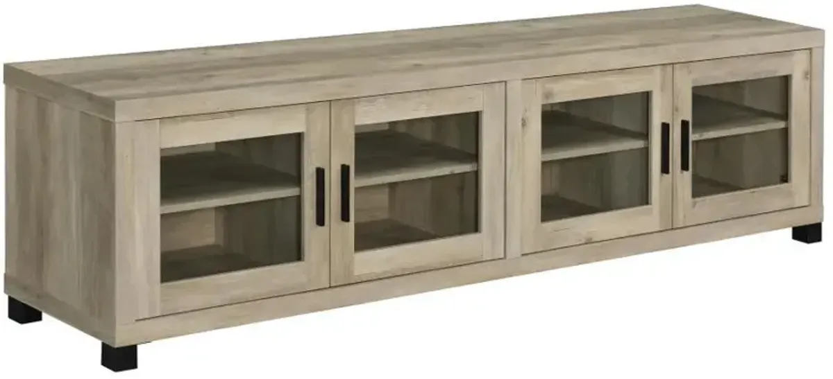 Sachin - 4-Door Engineered Wood TV Stand