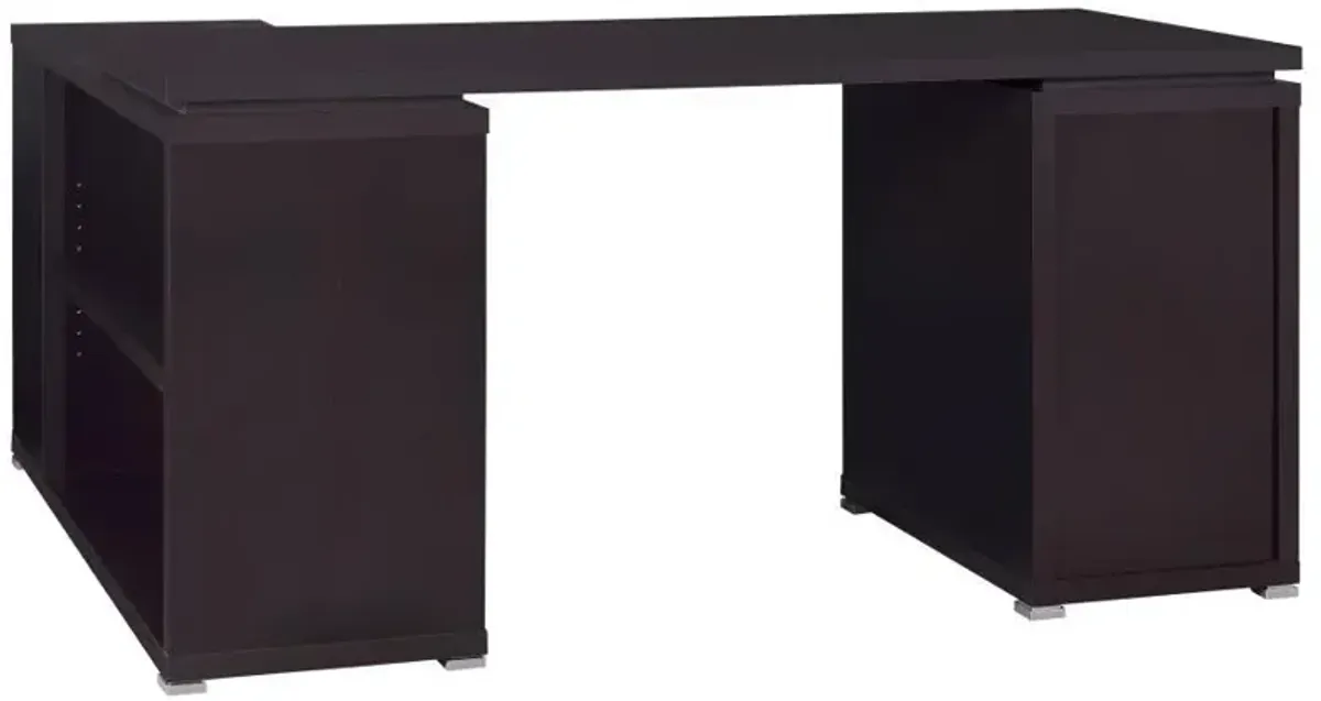 Yvette - 3-Drawer L-Shape Computer Desk