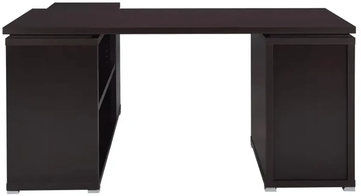 Yvette - 3-Drawer L-Shape Computer Desk