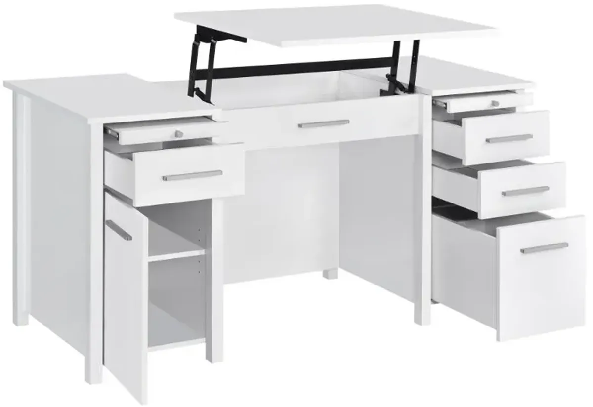 Dylan - 4-Drawer Lift Top Office Desk