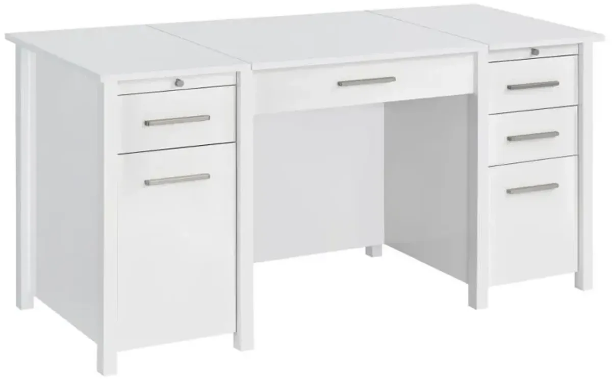 Dylan - 4-Drawer Lift Top Office Desk