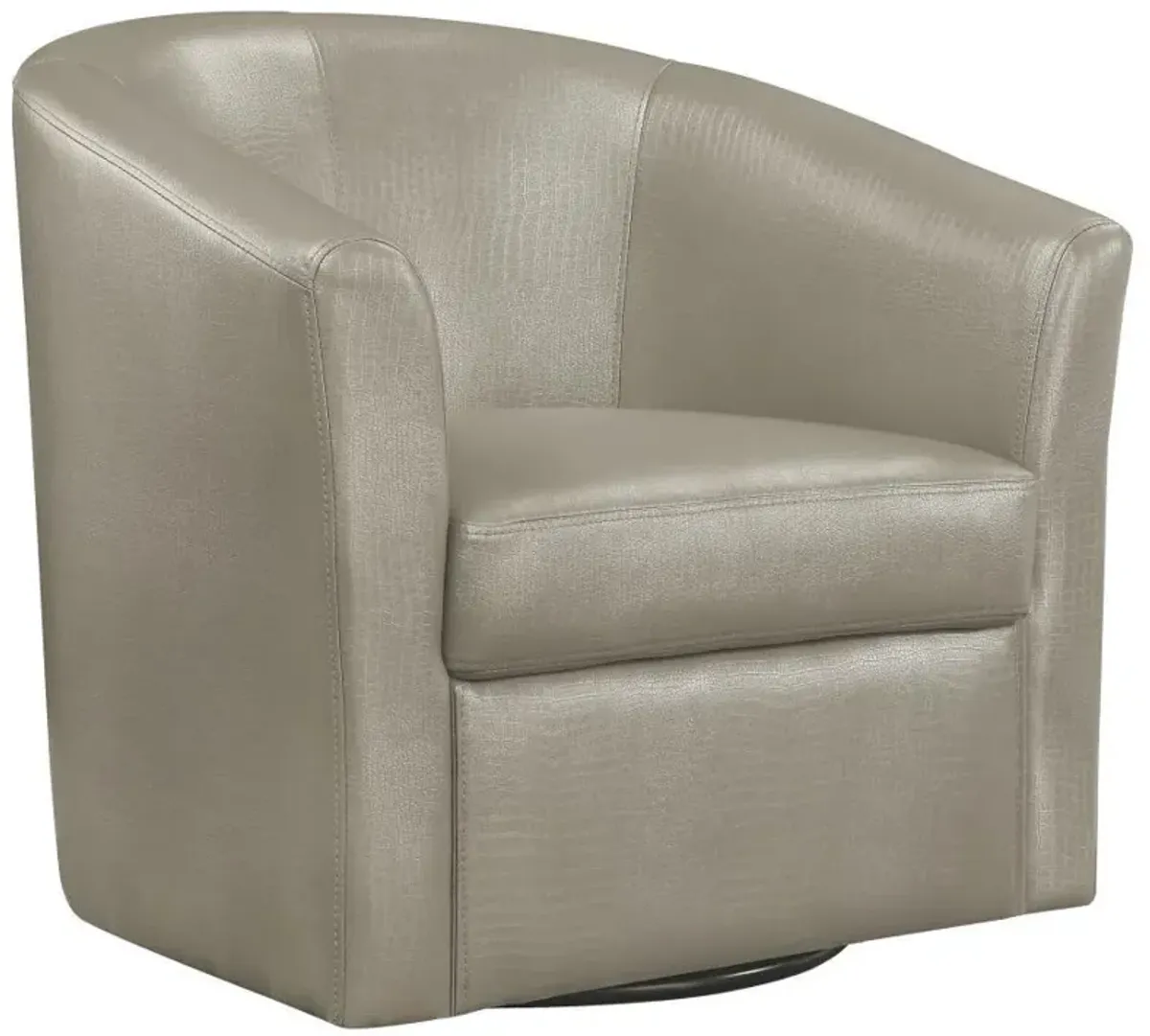 Turner - Upholstered Barrel Back Swivel Chair