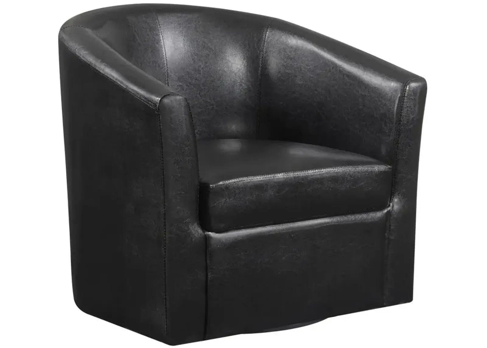 Turner - Upholstered Barrel Back Swivel Chair