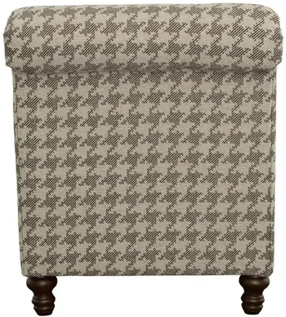 Glenn - Upholstered English Arm Accent Chair