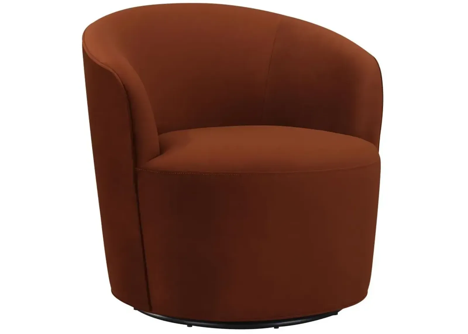 Joyce - Upholstered Barrel Back Swivel Chair