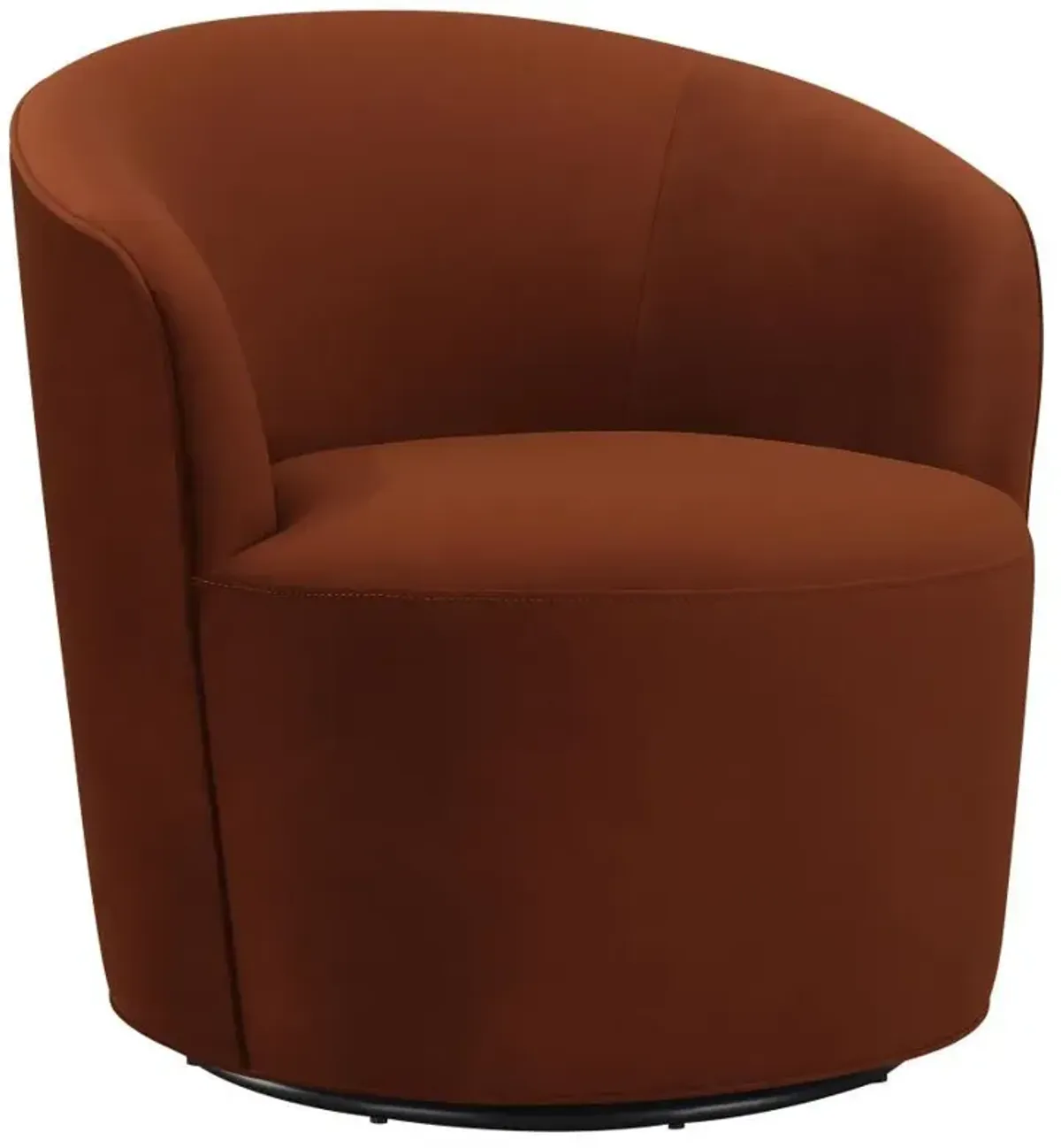 Joyce - Upholstered Barrel Back Swivel Chair