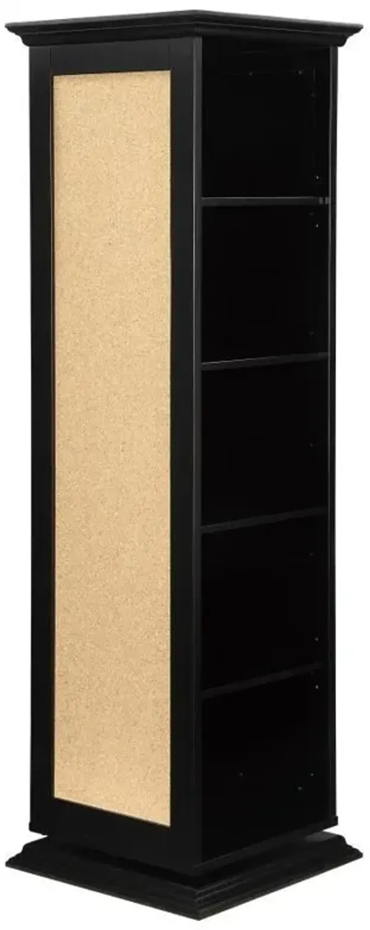 Robinsons - Swivel Accent Cabinet With Cork Board