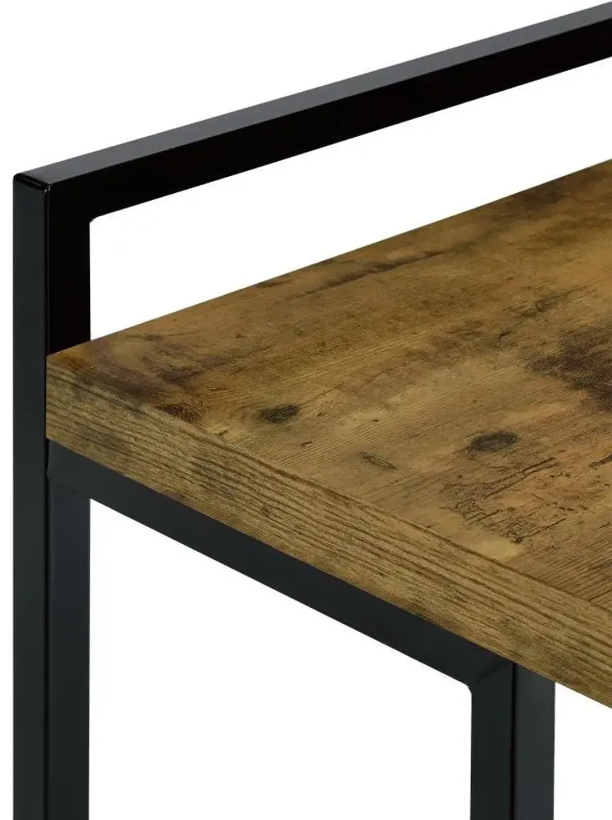 Dani - Rectangular C-Shaped Sofa Side Table