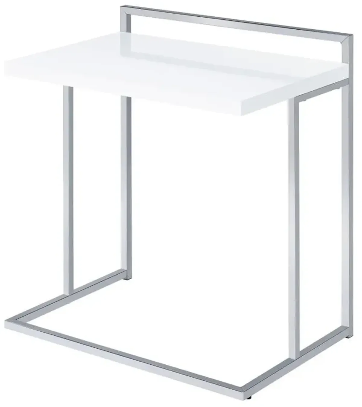 Dani - Rectangular C-Shaped Sofa Side Table