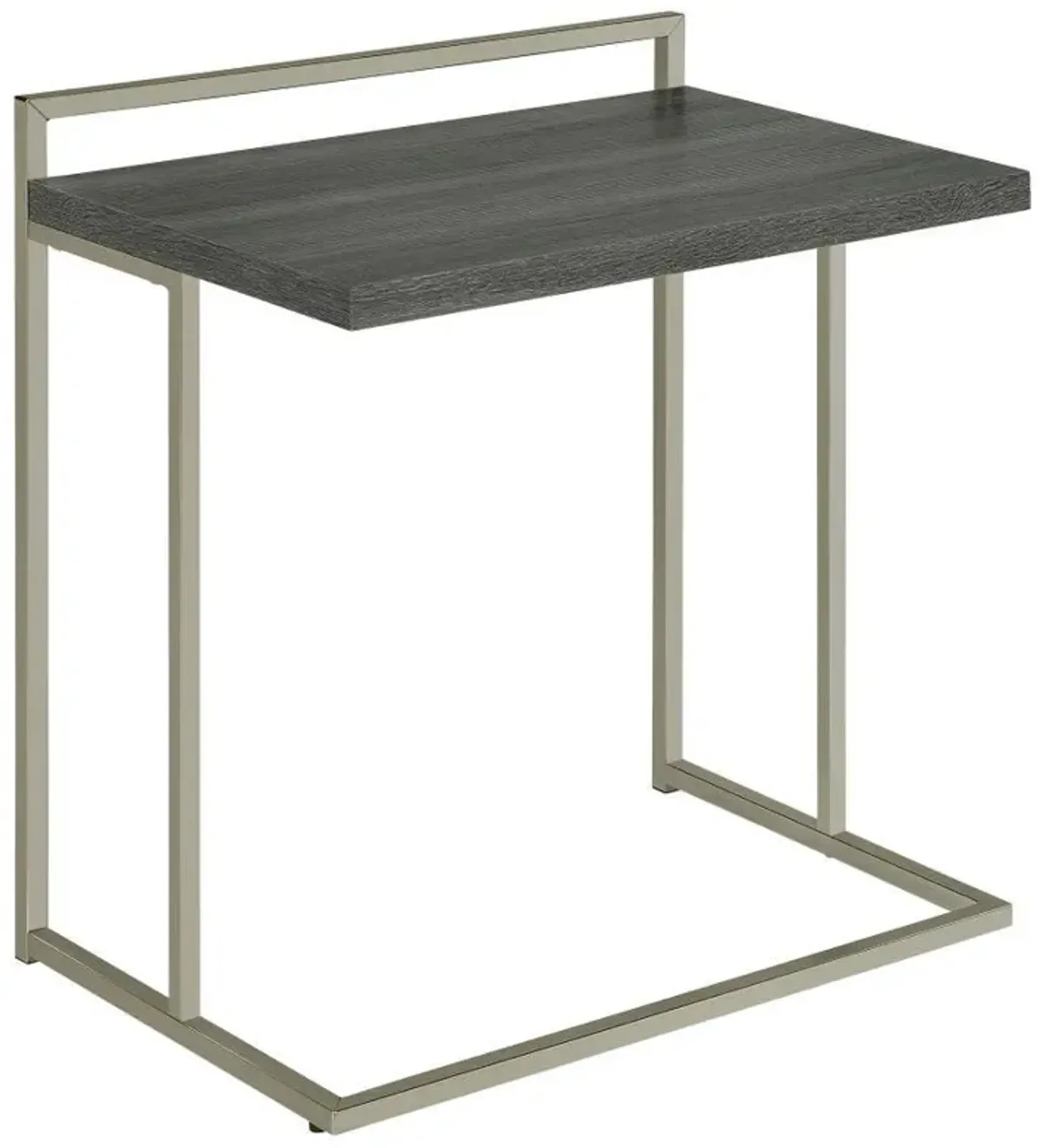 Dani - Rectangular C-Shaped Sofa Side Table