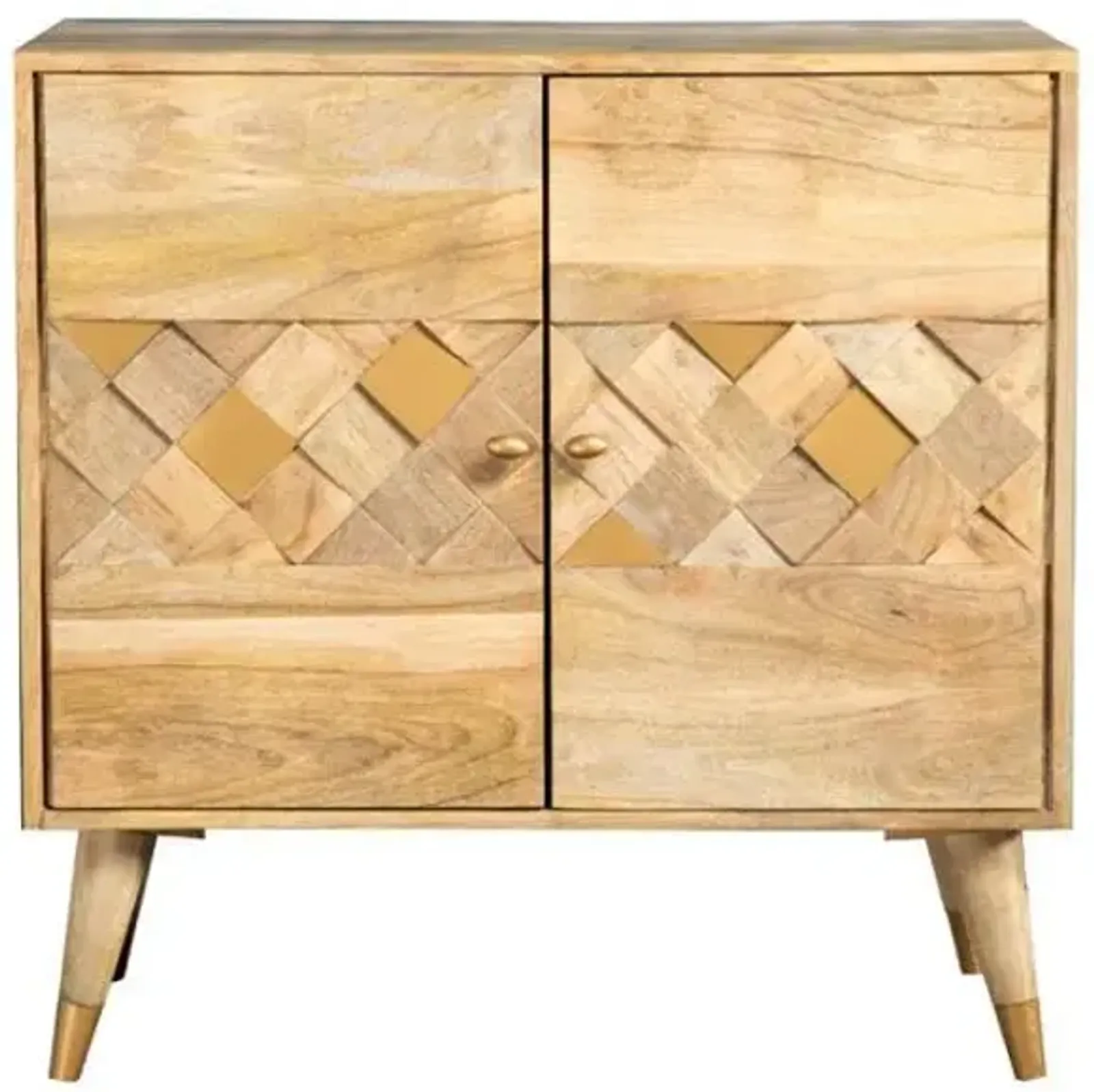 Alyssum - Mango Wood Accent Cabinet