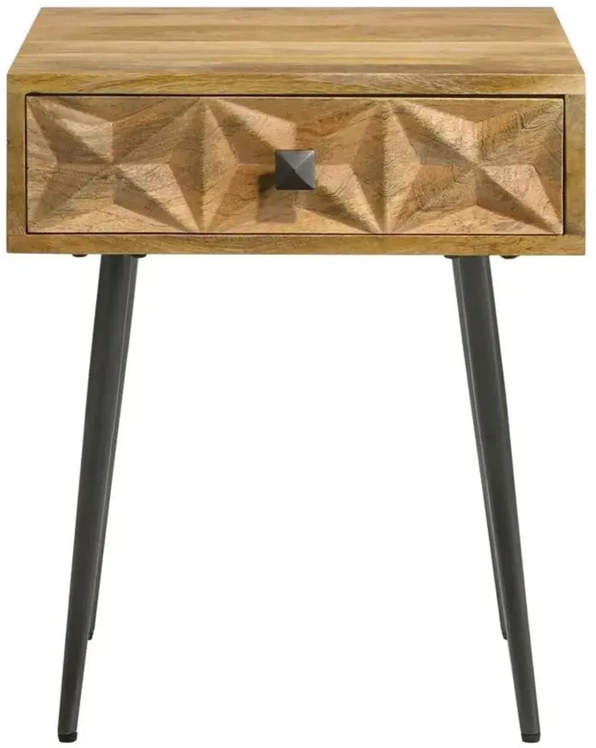 Ezra - 1-Drawer Rectangular Accent Side Table