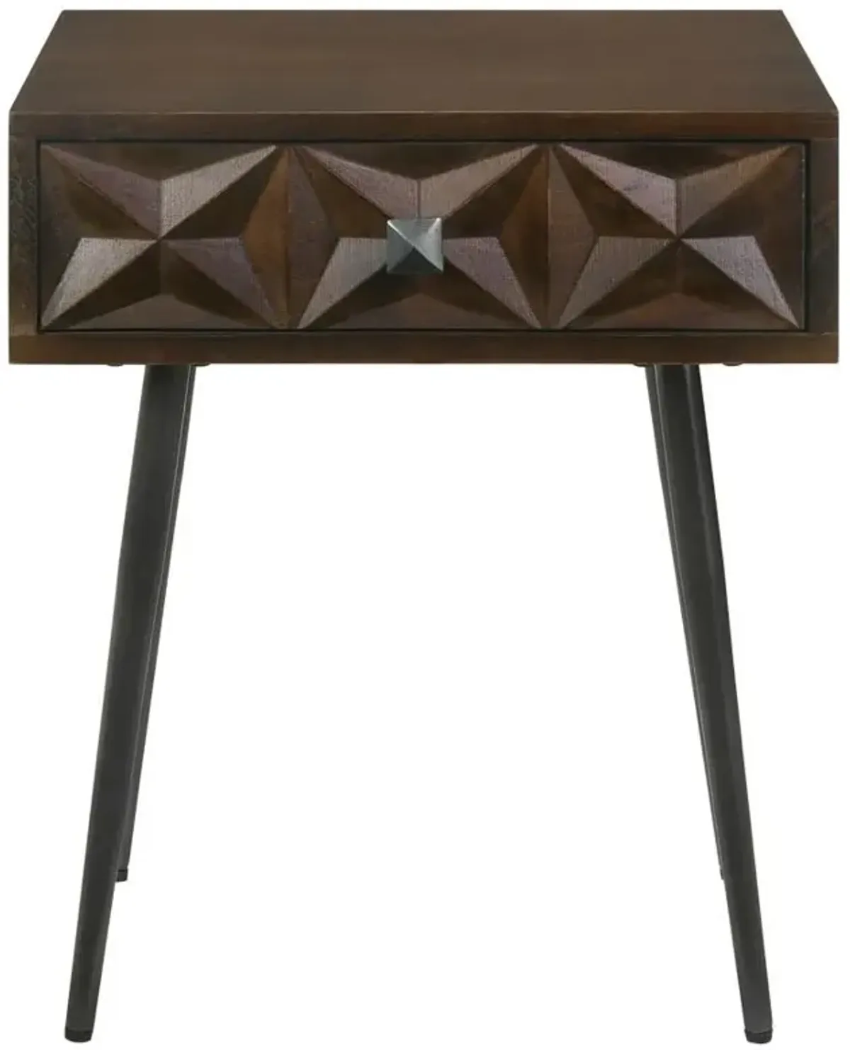 Ezra - 1-Drawer Rectangular Accent Side Table