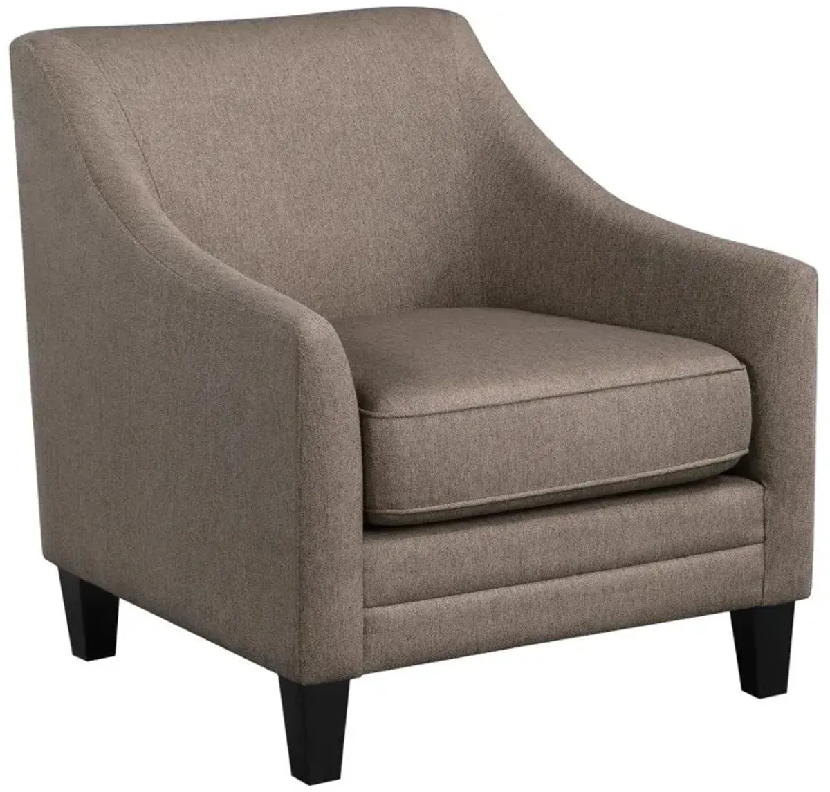 Liam - Upholstered Sloped Arm Accent Club Chair