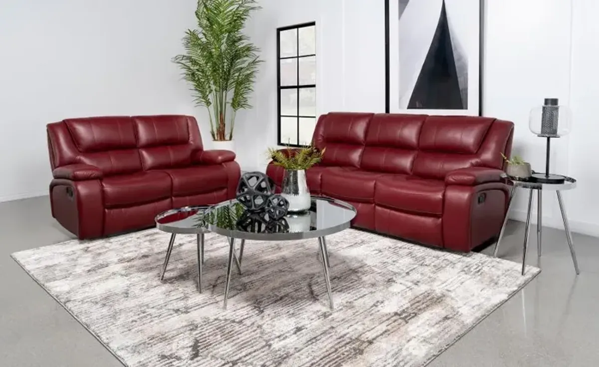 Camila - Upholstered Reclining Sofa Set