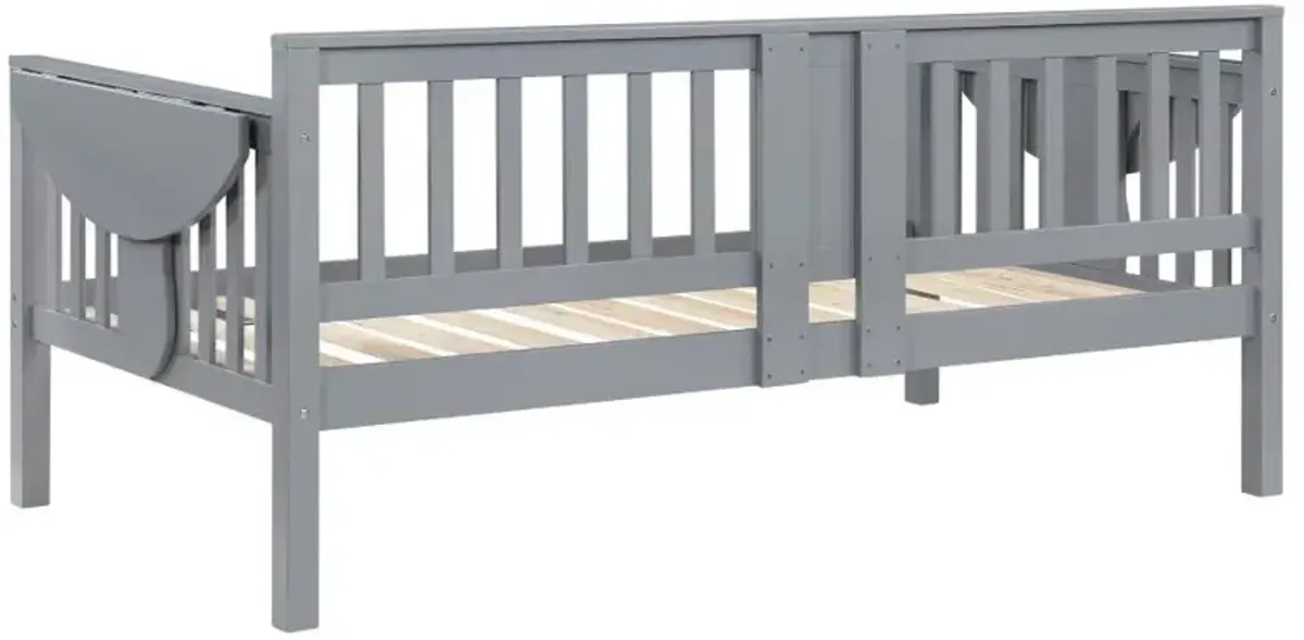 Bethany - Wood Daybed With Drop-Down Tables