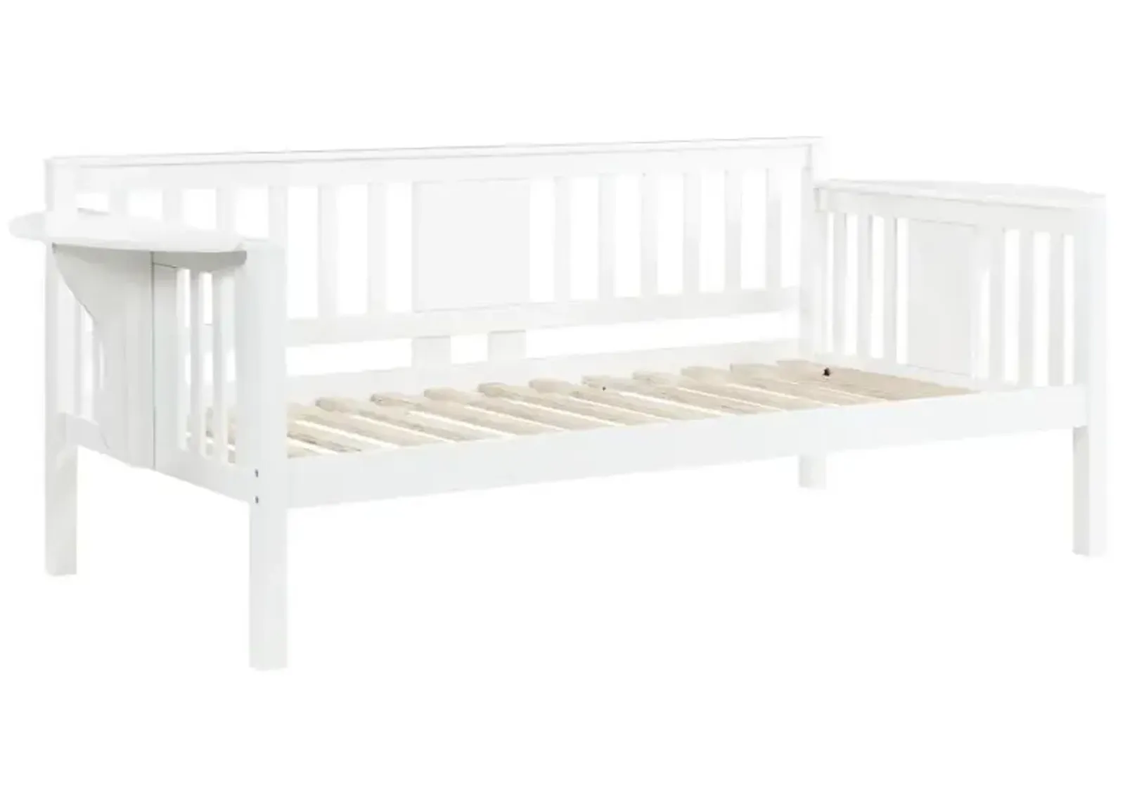 Bethany - Wood Daybed With Drop-Down Tables