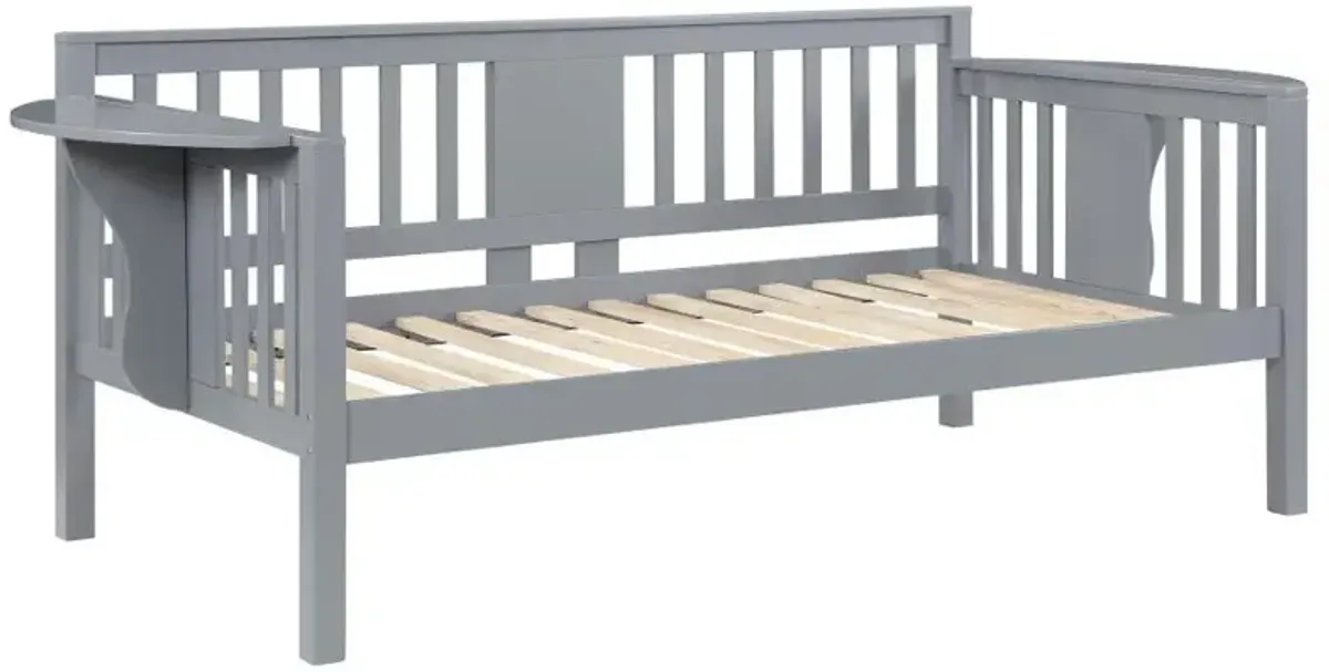 Bethany - Wood Daybed With Drop-Down Tables