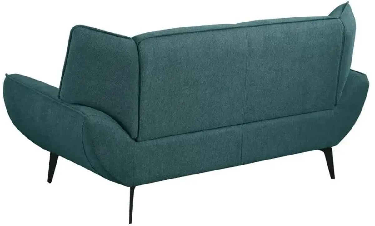 Acton - Upholstered Flared Arm Sofa Set