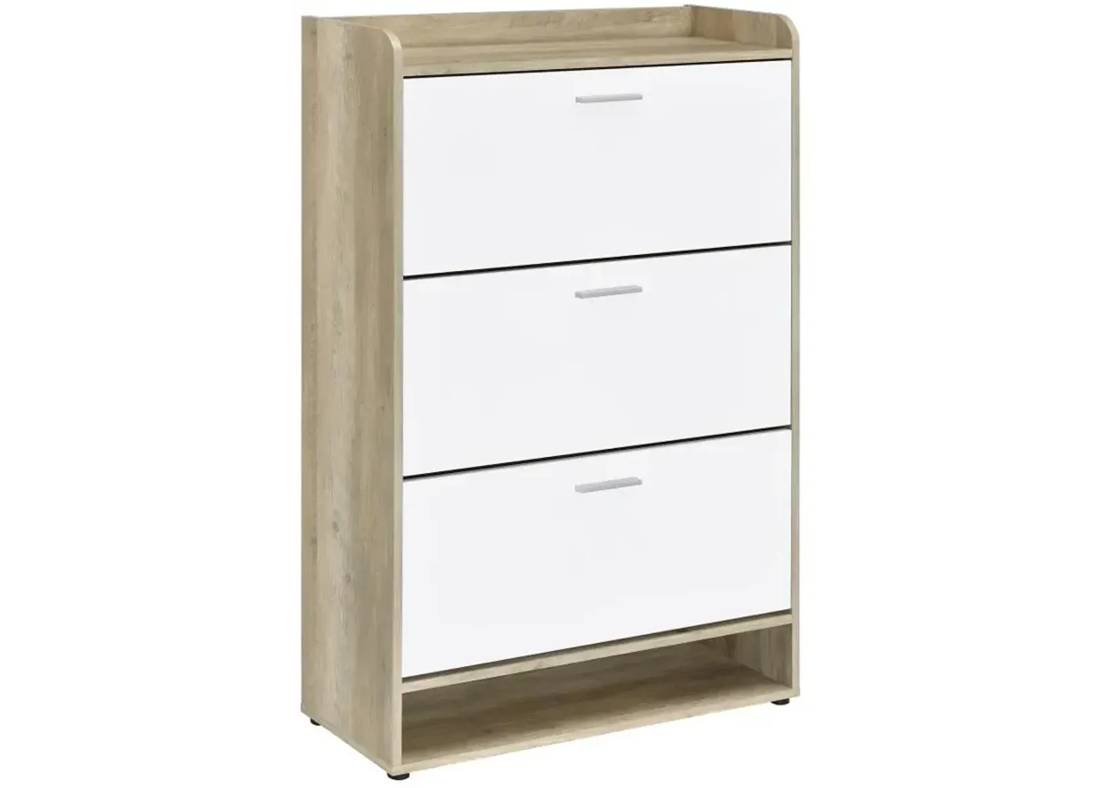 Denia - 3-Tier Engineered Wood Shoe Cabinet