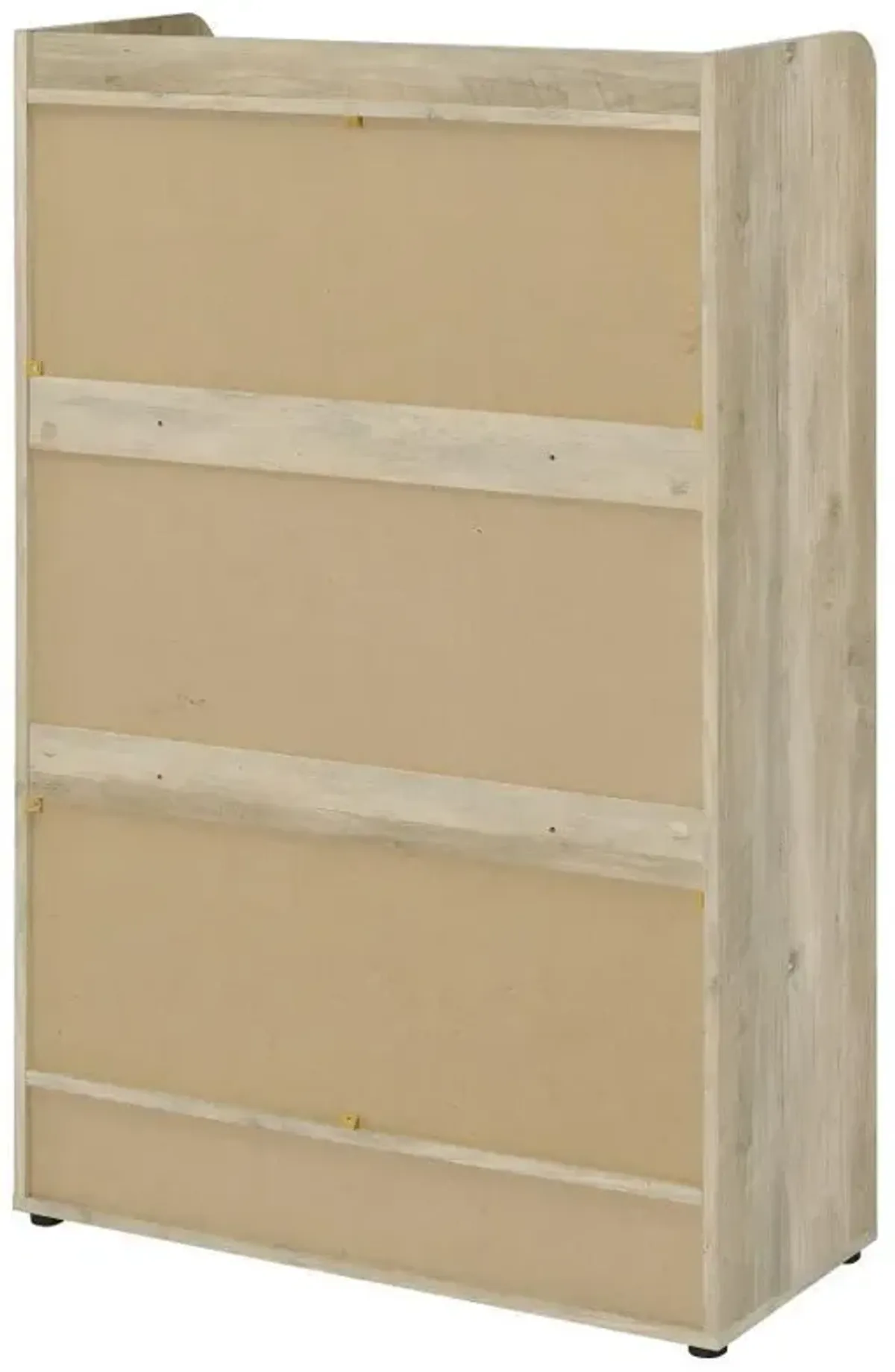 Denia - 3-Tier Engineered Wood Shoe Cabinet