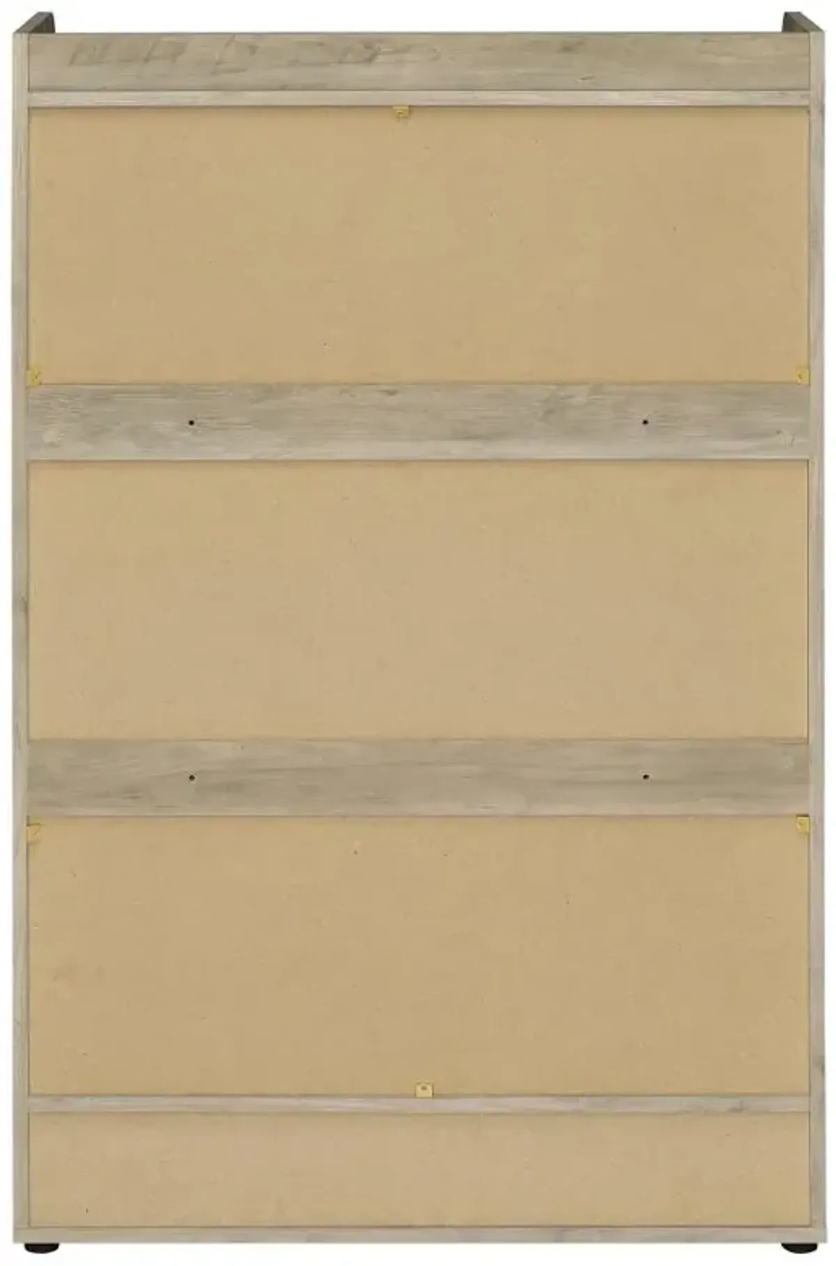 Denia - 3-Tier Engineered Wood Shoe Cabinet