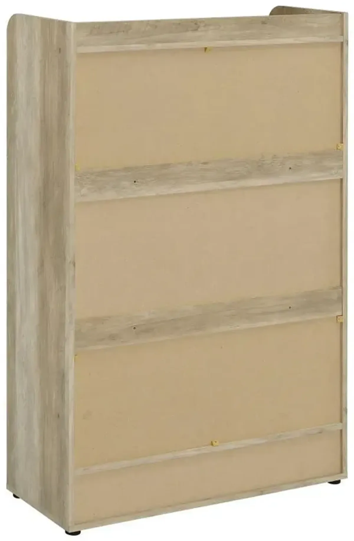 Denia - 3-Tier Engineered Wood Shoe Cabinet