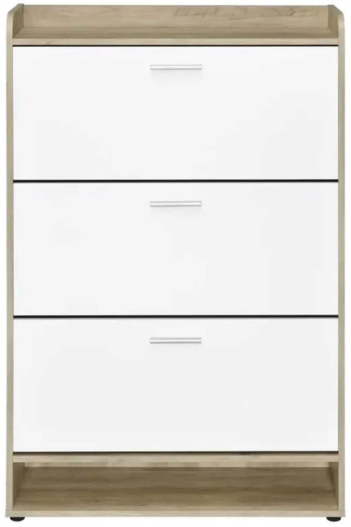 Denia - 3-Tier Engineered Wood Shoe Cabinet
