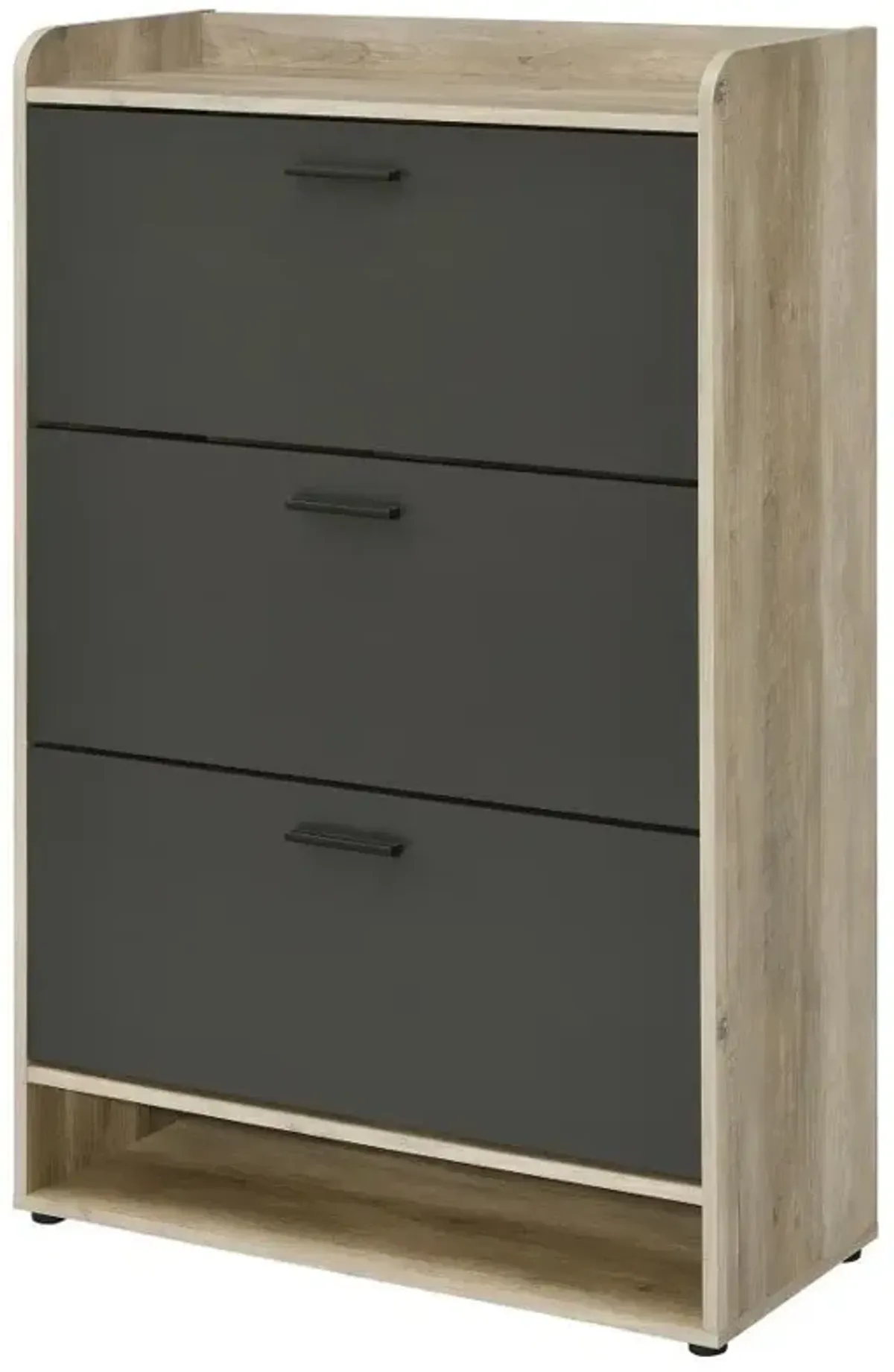 Denia - 3-Tier Engineered Wood Shoe Cabinet