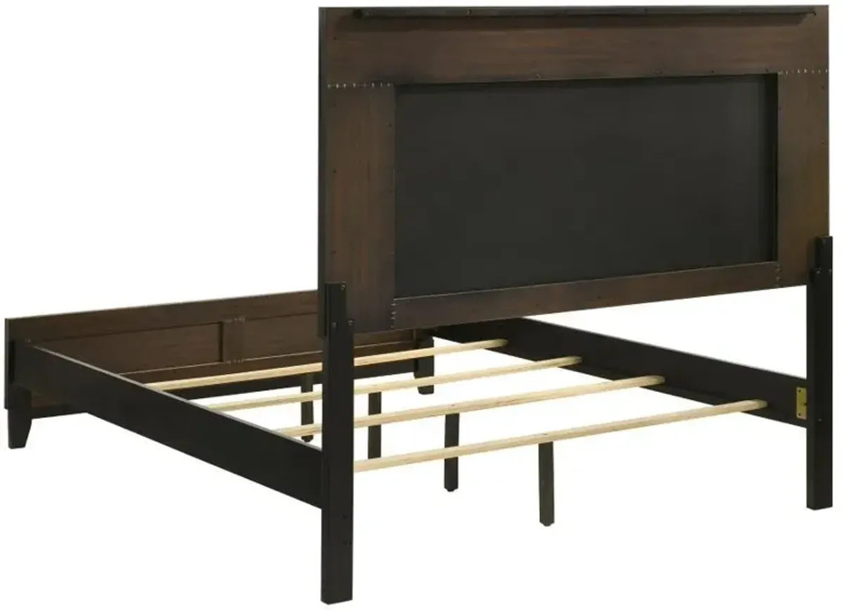 Valencia - Wood Panel Bed