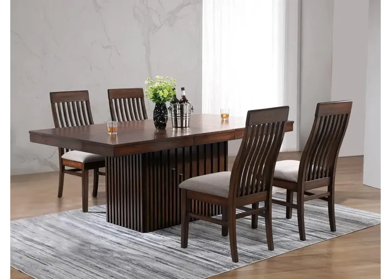 Briarwood - Extension Leaf Dining Table Set