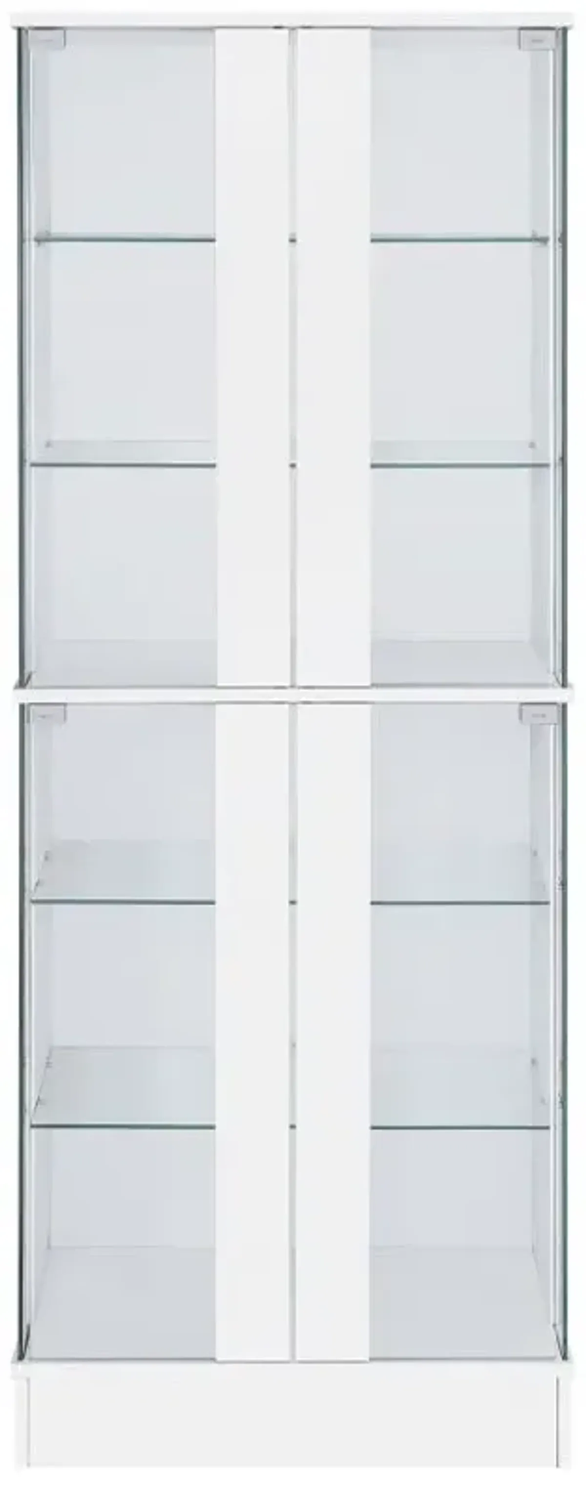 Cabra - 4-door LED Curio Display Cabinet