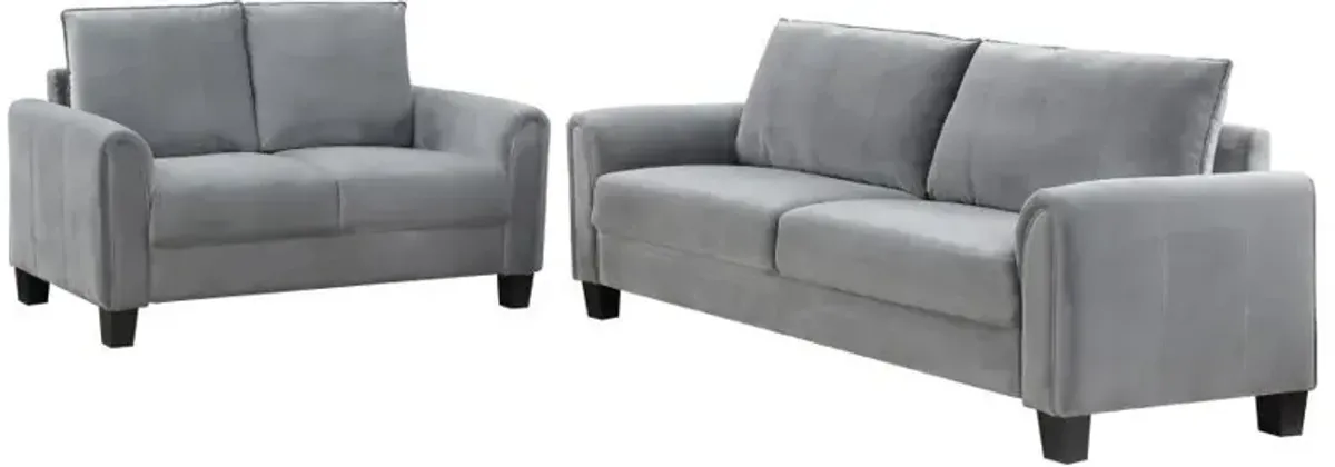 Davis - Upholstered Rolled Arm Sofa