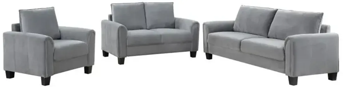 Davis - Upholstered Rolled Arm Sofa