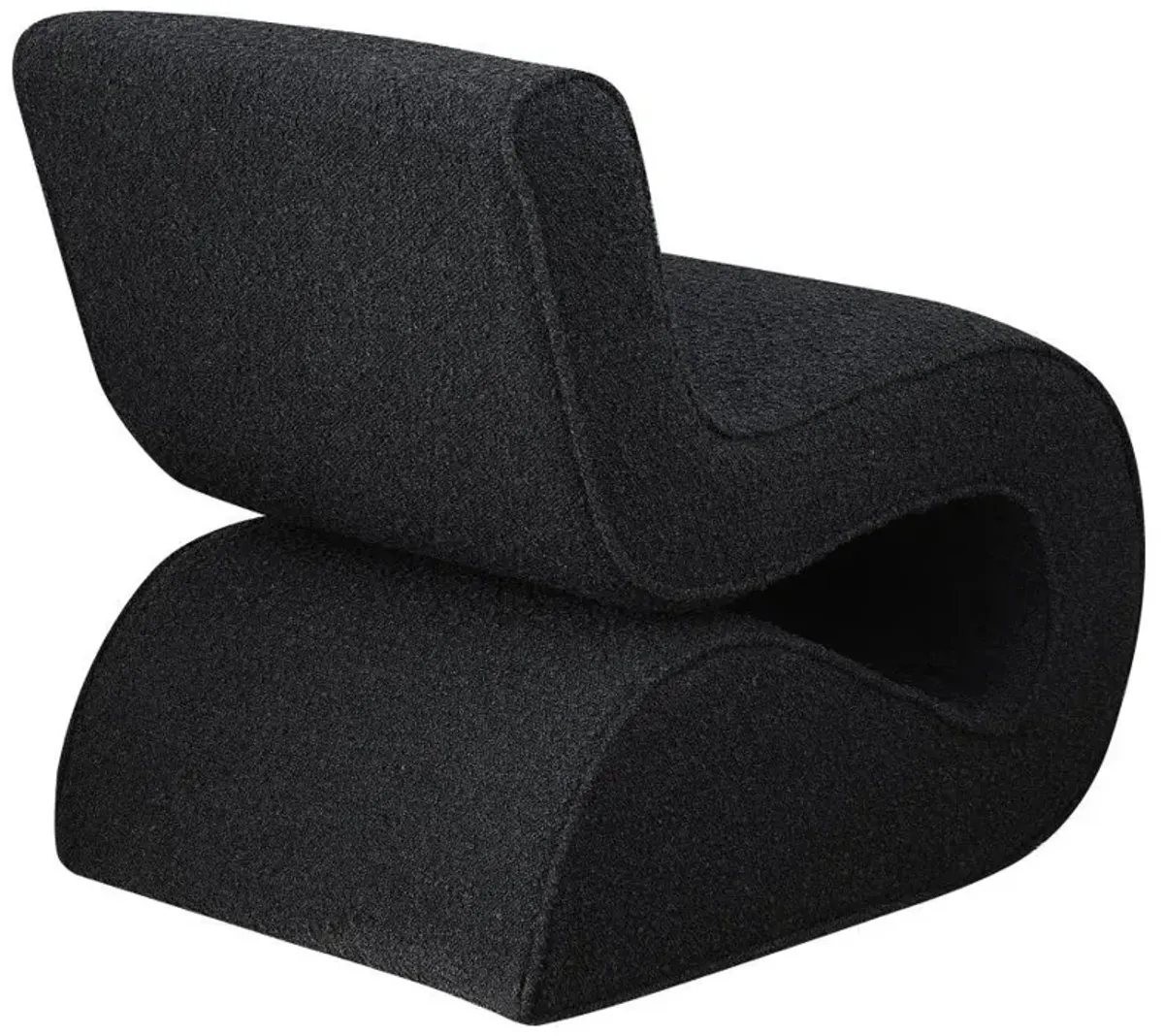 Ronea - Boucle Upholstered Armless Curved Chair