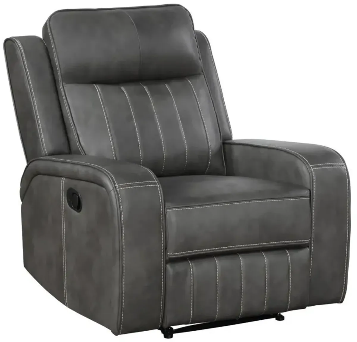 Raelynn - Upholstered Track Arm Recliner