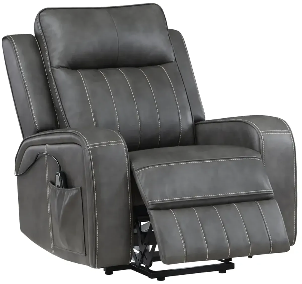 Raelynn - Upholstered Track Arm Recliner