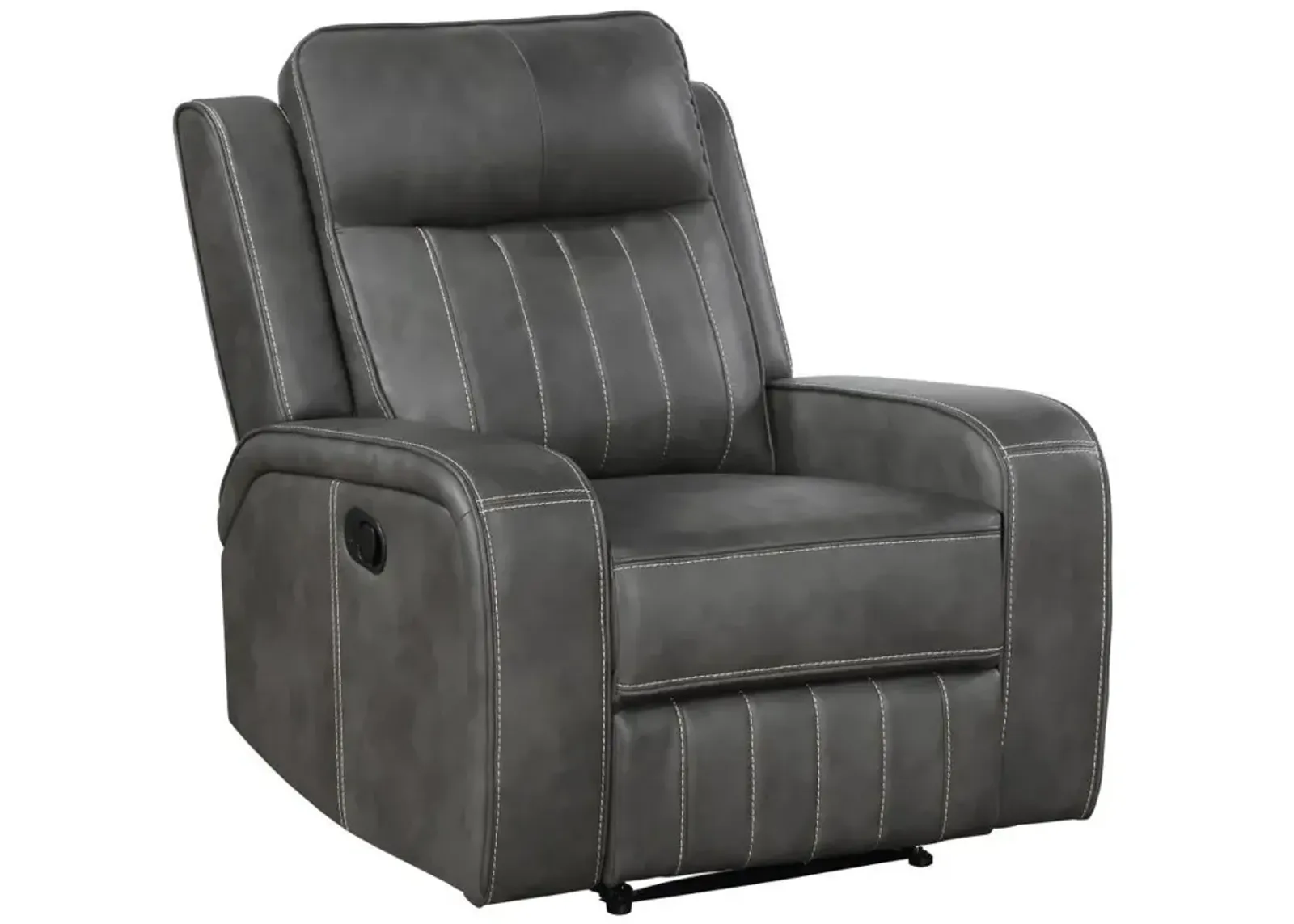 Raelynn - Upholstered Track Arm Recliner