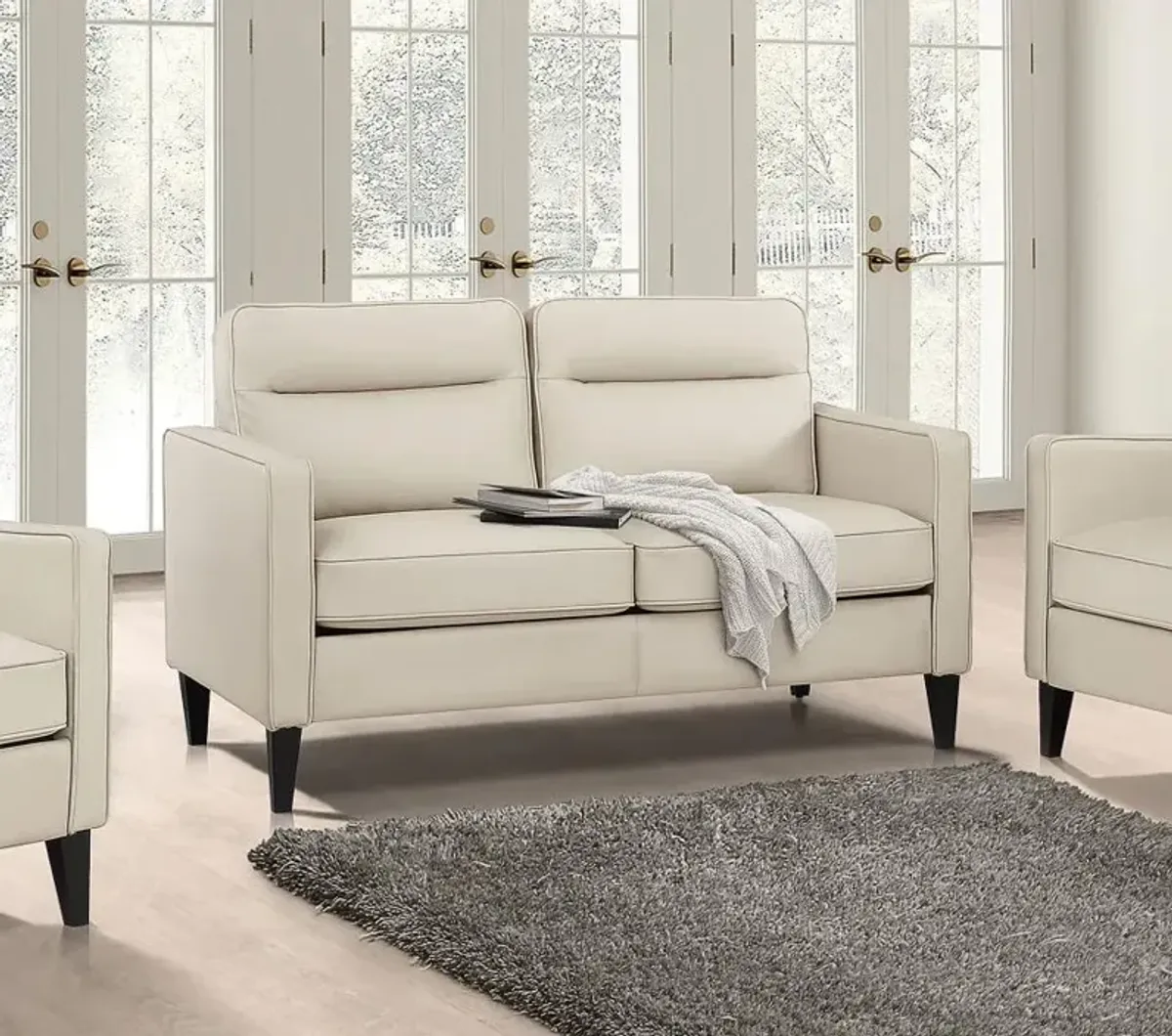 Jonah - Upholstered Track Arm Loveseat